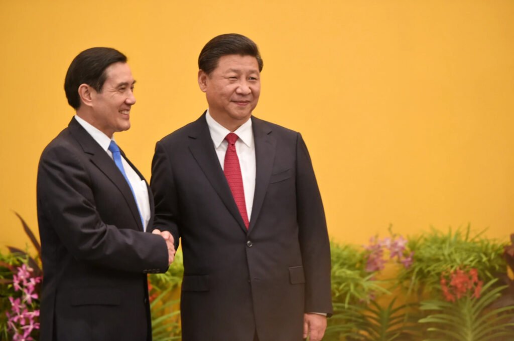 Ma Ying-jeou, Taiwan's former president under the Kuomintang party, met with Xi Jinping in 2015.ROSLAN RAHMANAFP via Getty Images