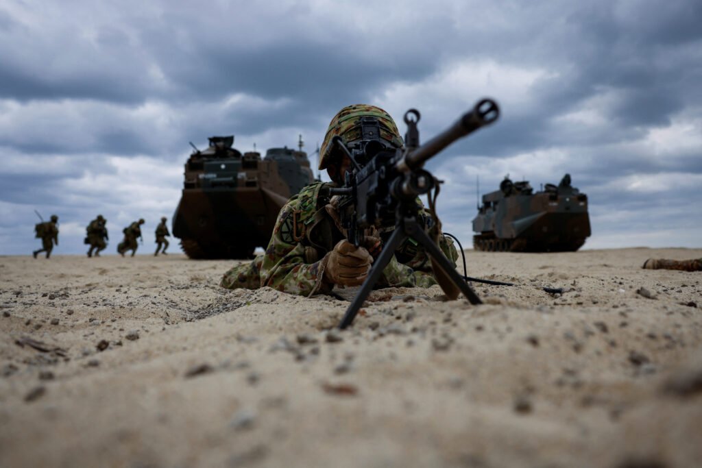 Female Japanese Marine Training