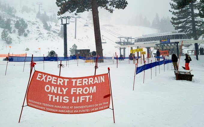 Lake Tahoe Ski Resort Avalanche