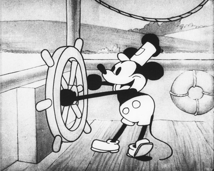 Mickey Mouse's "Steamboat Willie"