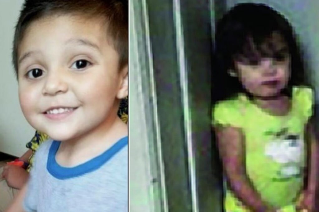 Missing children Jesus and Yesenia Dominguez. Pic: Pueblo Police Department/Facebook